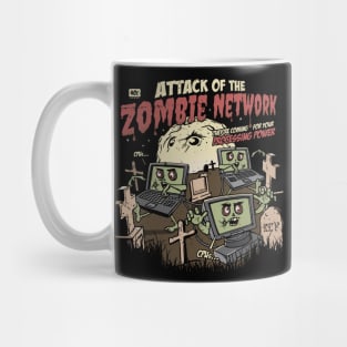 Zombie Network Funny Cybersecurity IT Security Mug